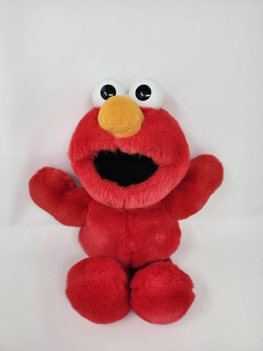 Vintage 1997 Tickle Me Elmo Plush Tyco Sesame Street Toy Shell No Mechanism